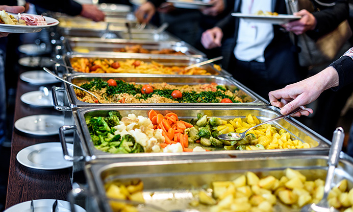 Catering trays